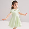 笛莎/Deesha 松饼熊2026年夏季新款童装女童甜美学院风翻领针织短袖连衣裙 商品缩略图3