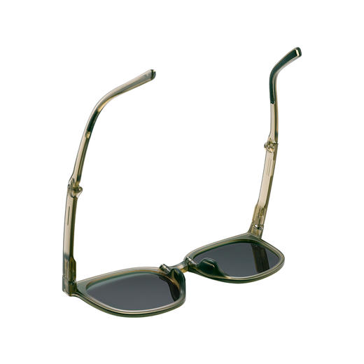 ZERSER姿森可折叠墨镜女夏季防晒超轻便携偏光太阳眼镜防紫外线TRZ06 商品图6