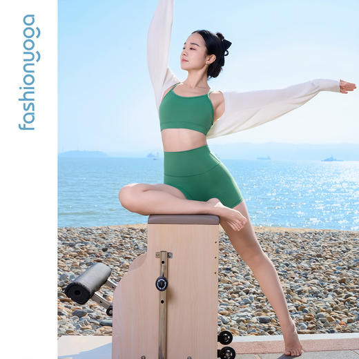 FC13501高腰骑行瑜伽短裤 商品图13