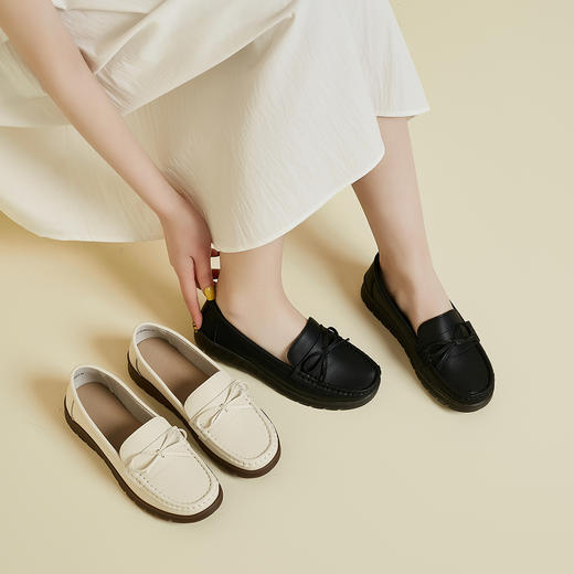 ‘GMC’同款真皮橡胶豆豆底1896 商品图0