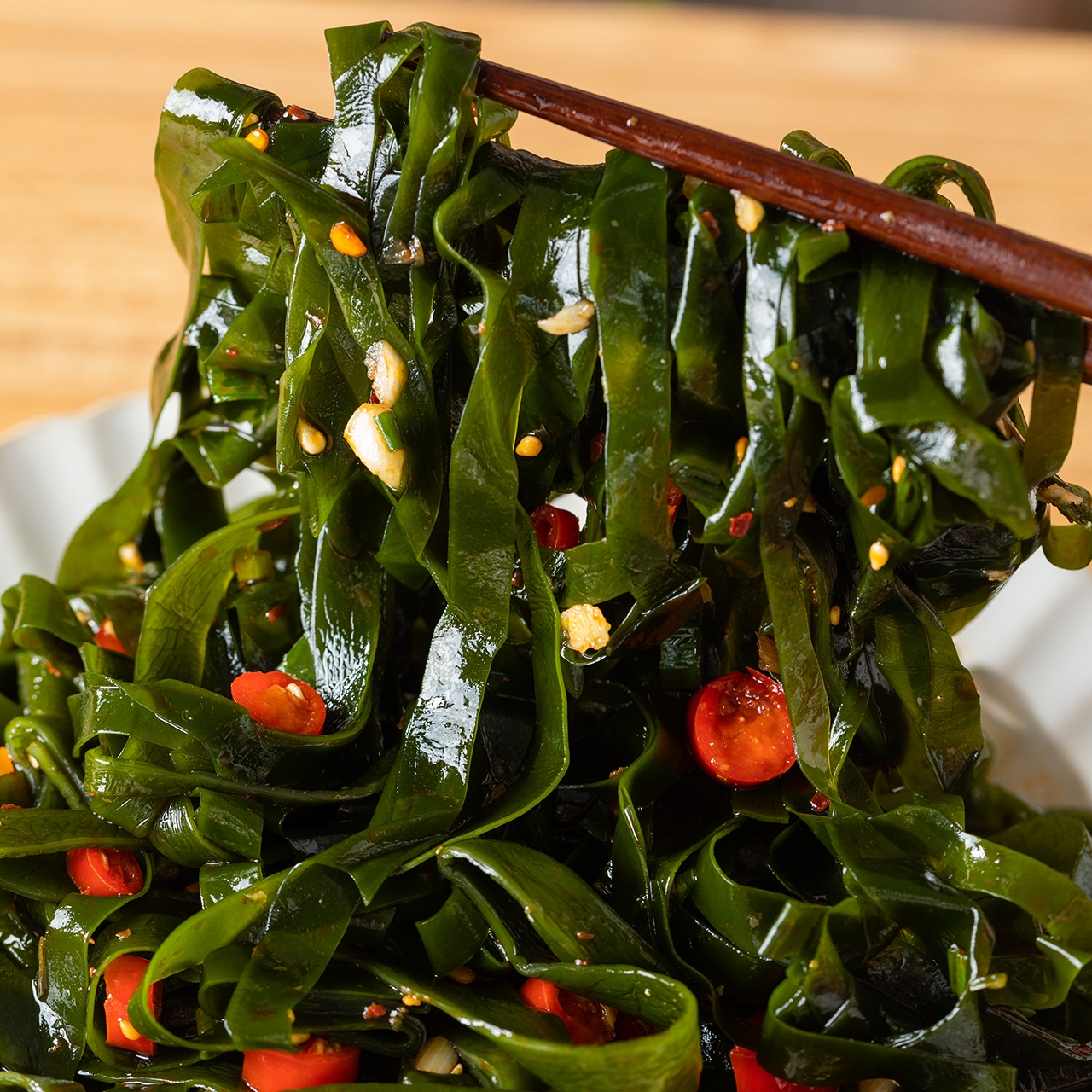 双有机盐渍海带|无污染海域采摘，泡发率高，凉拌、煲汤、涮火锅都鲜透了！