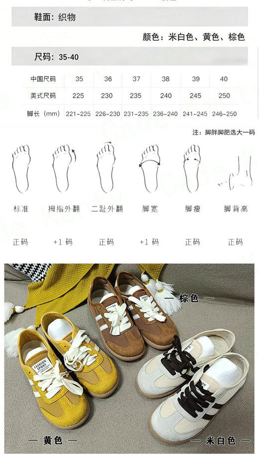 【多妈团购 YiLuoShan休闲女鞋系列秒杀！皮面网面两款可选】一脚蹬设计，懒人福音！走一天都不累脚！隐形增高3厘米，又透气又舒服，太好穿了-金克丝 商品图12