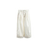 绽放114朵/贵族花苞裤*亚麻棉设计感宽松卷边立体捏褶休闲长裤女 商品缩略图4