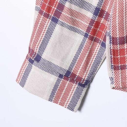 SDSA男装2026新款高贵轻奢韩系格纹立体花钉珠衬衫百搭时尚上衣 商品图3