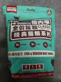 【临期处理26.6.24到期】'倍内菲全价猫粮经典系列 鹿肉三文鱼 1.8kg/袋