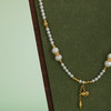 子佩集【福禄之命】银S925珍珠AOYA奥雅项链【QNX0005】3mm小珠6.8mm大珠镀金葫芦2512 商品缩略图2