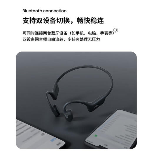 韶音0penRun 骨传导耳机 S803 黑色 商品图2