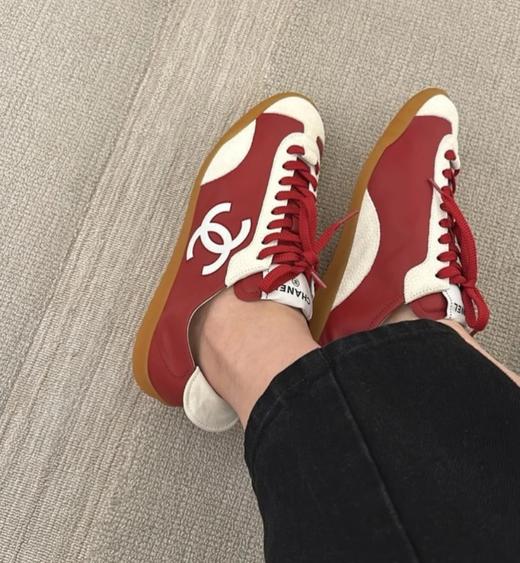 香奈儿 早春新款复古德训鞋运动鞋休闲鞋（DBG） 商品图12