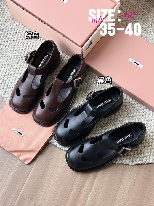 缪缪 复古凉拖鞋 日常通勤 休闲穿搭两不误！ 商品图0