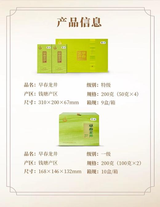 中茶龙冠龙井|2025龙冠龙井，龙井之冠，龙（隆）重上市啦~ 这个春天从一杯龙冠龙井开始 ~ 商品图12