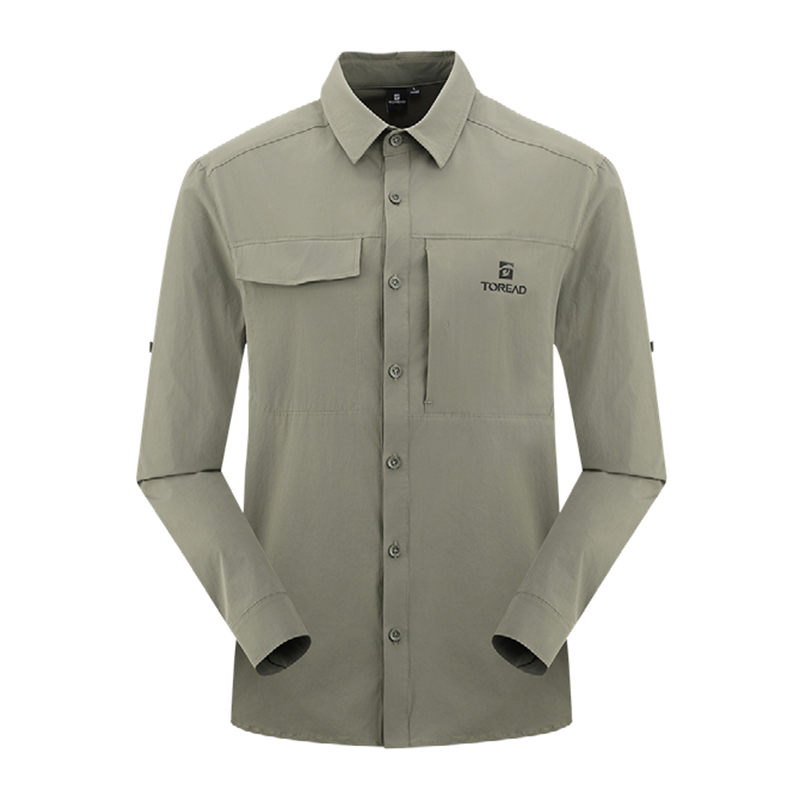 探路者男式长袖衬衫TAKKAO81306