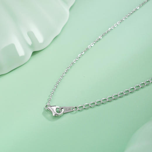 子佩集【翠洲花海】S925银套链【PM2255-XF】培育宝石祖母绿方块2510 商品图6