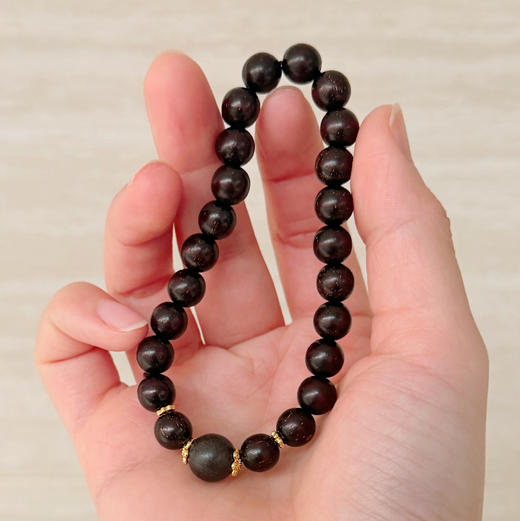 【合香珠系列】宏济堂香疗·合香珠手串 龙涎祥蕴手串女款 商品图4