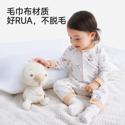 【精梳棉】英氏儿童玩偶18cm拉绳音乐公仔婴儿陪伴唱歌玩偶可爱毛绒玩具 商品图4