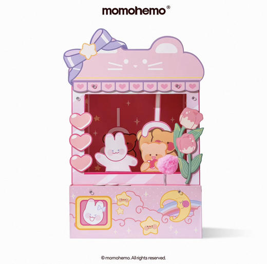 momohemo郁金香夹娃娃机猫窝 商品图0