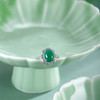 子佩集【花开灵韵】银S925戒指【JZ012841】绿玉髓椭圆2511 商品缩略图5