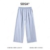 SDSA男装2026新款高贵轻奢慵懒风纯色垂感休闲裤百搭时尚裤子 商品缩略图0