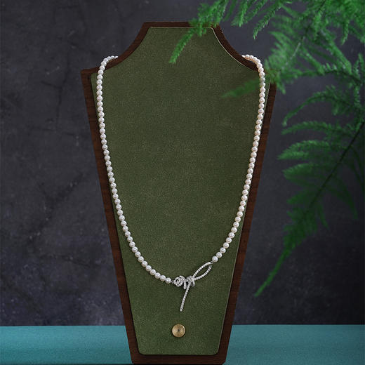 子佩集【佳人玫瑰】珍珠AOYA奥雅项链【MLTL001】3mm珠玫瑰花朵2512 商品图3