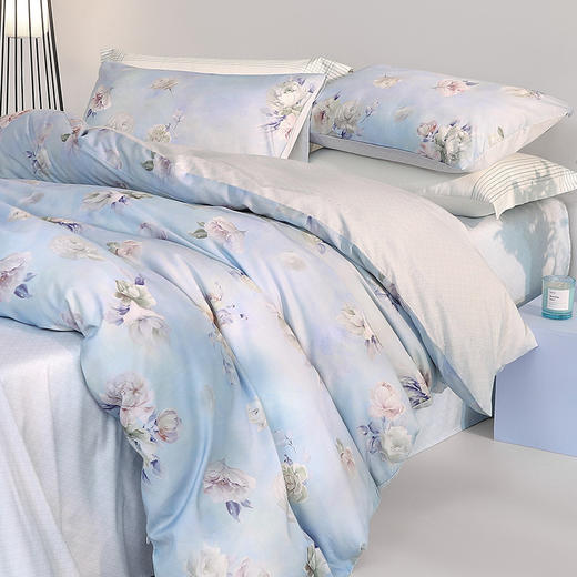 罗莱 TG 芳华如梦全棉斜纹磨毛四件套 商品图5