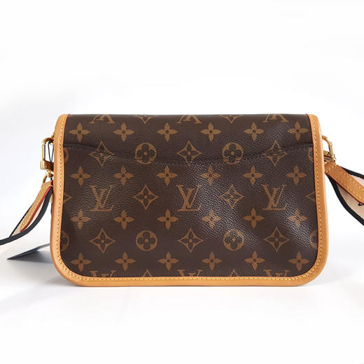 【95新】LV路易威登DIANE手袋M45985老花黑肩带DIANE法棍包单肩包女士160326AK02 商品图4