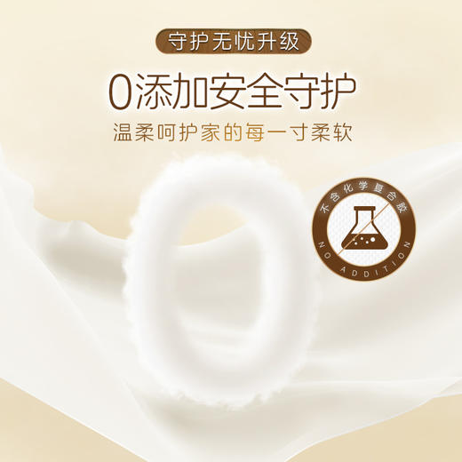 【官方自营】清风原木金装4层134克12卷无芯卷卫生纸 商品图3