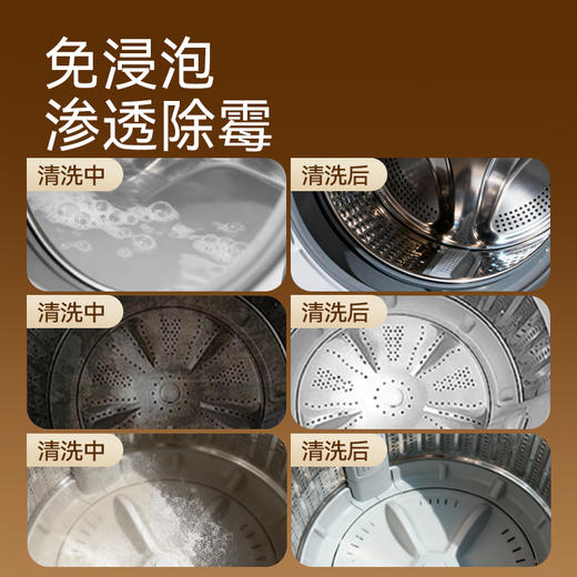 【正装支持免费试用一袋！！】白倍极洗衣机变色净 免浸泡+可视变色超直观 清洁效果看得见 每袋独立包装，不惧氧化&受潮 商品图4