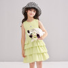 笛莎/Deesha 松饼熊2026年夏季新款童装女童时尚甜美无袖蛋糕连衣裙 商品缩略图1