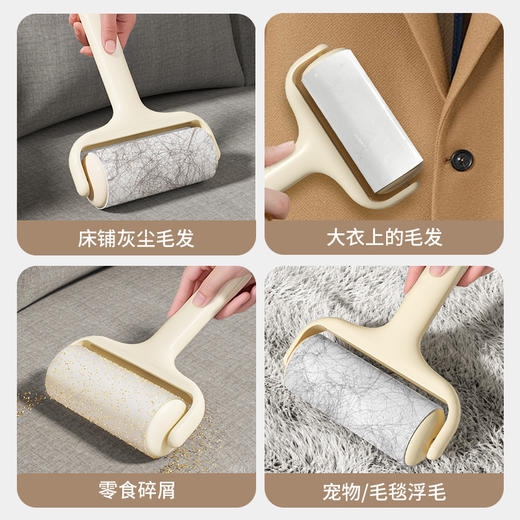 【轻轻一粘！告别烦恼】水洗粘毛器衣物滚筒粘毛器去毛黏毛器宠物灰尘粘毛滚筒毛发除毛器。xa 商品图3