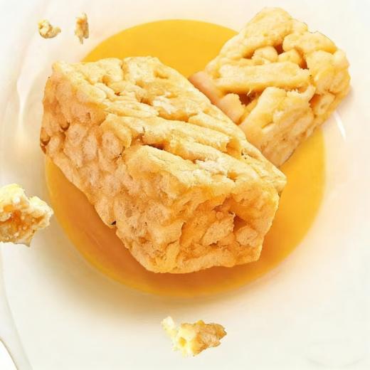 【2份减10元】枇杷雪梨沙琪玛 全鸡蛋和面 不加一滴水 加益生元 枇杷汁 雪梨汁  科学配比 清润微甜 蓬松酥软  400g/盒 商品图2