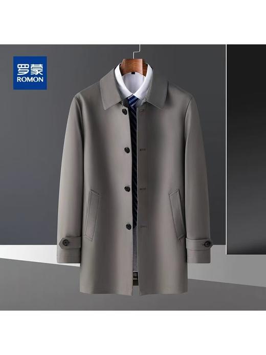 罗蒙春秋经典通勤百搭男士夹克风衣外套 商品图14