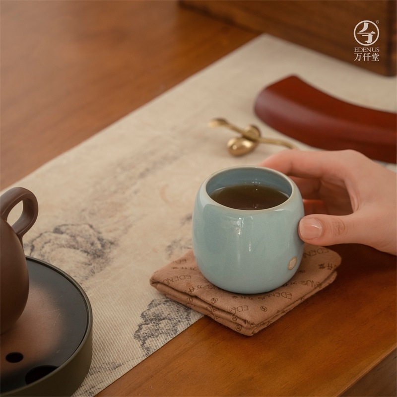 万仟堂五大名窑-汝窑 ·茶杯