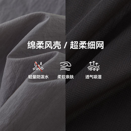 MANHOJIA【软风壳】26春新品儿童外套轻量防水速干风衣外套 商品图4