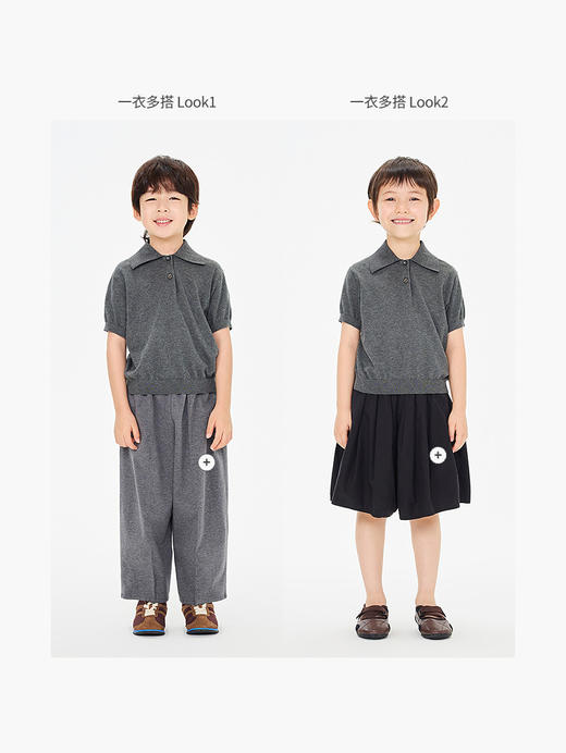 jnby   26年春款  短袖套头针织衫 1Q3313490 商品图6