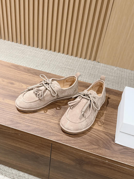 The Row新款系带流苏休闲袋鼠鞋  （DBG） 商品图1