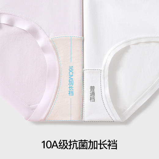 【官方直发不支持7天无理由退货】】内茵纯棉高腰10A女士内裤 商品图2