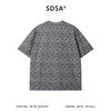 26T185SDSA男装2026新款轻奢时尚撞色条纹满印小马设计圆领短袖T恤百搭 商品缩略图4