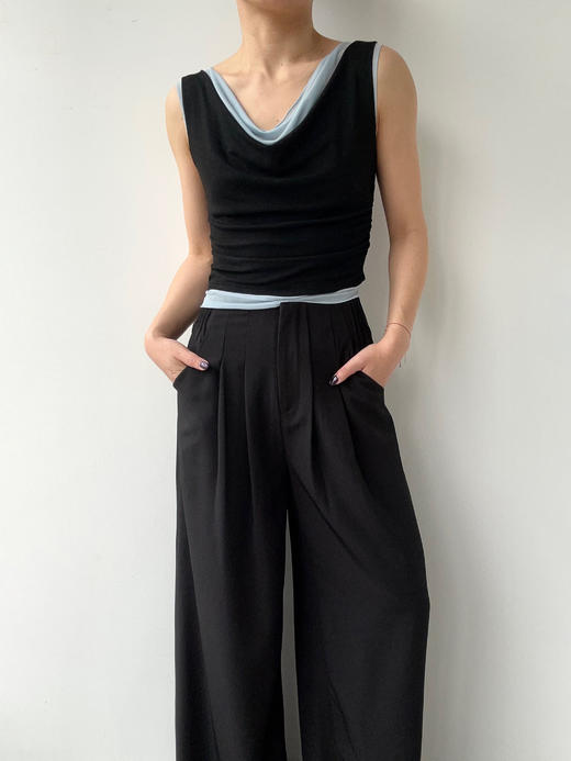 SIJIA｜百褶西裤 [ 黑AW2441 / 白AW2440 ] 商品图1