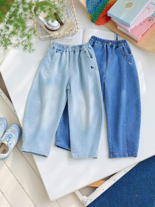 预售7天 | patadog蓝狗·海盐干层·软弹牛仔裤★春田发发 商品图0