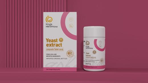 金斯健贝酵母抽提物压片糖果~27年2月到期，介意勿拍，限时优惠买一送一 商品图1