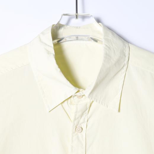 SDSA男装2026新款高贵轻奢韩系简约纯色长袖衬衫百搭宽松休闲衬衣 商品图1