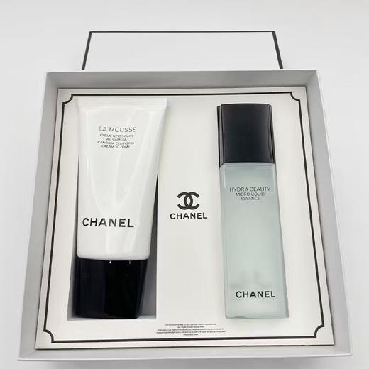 限量捡漏【送礼袋】CHANEL香奈儿山茶花挚爱两件套礼盒装 （山茶花洁面150ml+气泡水150ml）香港直邮 商品图1