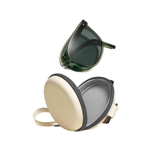 ZERSER姿森可折叠墨镜女夏季防晒超轻便携偏光太阳眼镜防紫外线TRZ06 商品图8