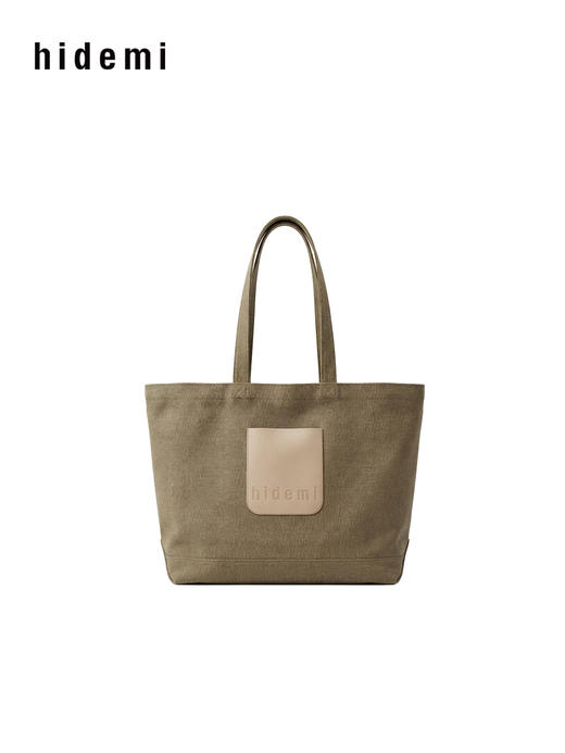 hidemi副线小h 复古大容量托特包手提包旅行包休闲包 商品图7