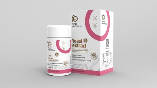 金斯健贝酵母抽提物压片糖果~27年2月到期，介意勿拍，限时优惠买一送一 商品图3