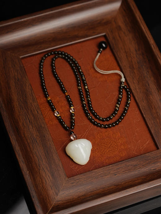 和田玉金蟾吊坠 商品图0