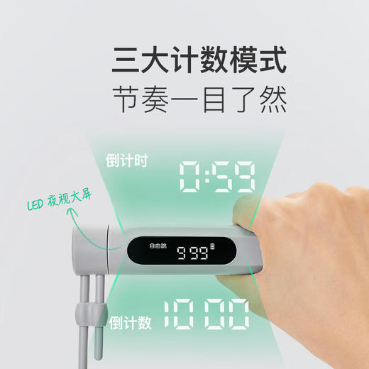 【积分兑换】keep 计数跳绳两用款健身减肥智能计数专业燃脂 商品图2