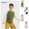 funactive棉感速干衣吸湿男童儿童防晒运动服插肩T恤F1UT20329 商品缩略图0