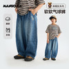 MANHOJIA【软软神裤】儿童裤复古牛仔超软垂感气球长裤牛仔裤 商品缩略图0