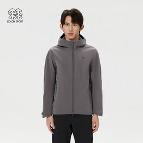 可隆软壳外套男防泼水透湿耐磨轻量软壳夹克