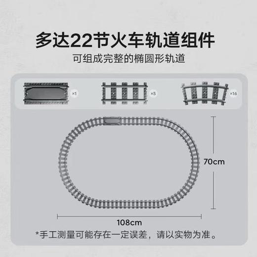 【店庆提前购】8楼乐高  乐高新品60508 警匪大追击列车 吊牌价1699元 商品图2